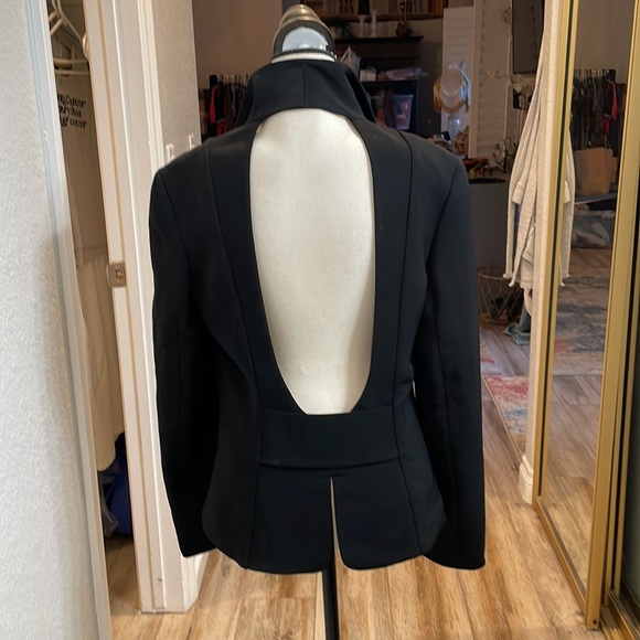 Cache Jackets & Coats Cache Open Back Blazer Size The Most Cool Girl Jacket Ever Poshmark